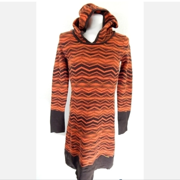 Prana Meryl Chevron Sweater Dress - Picture 1 of 3